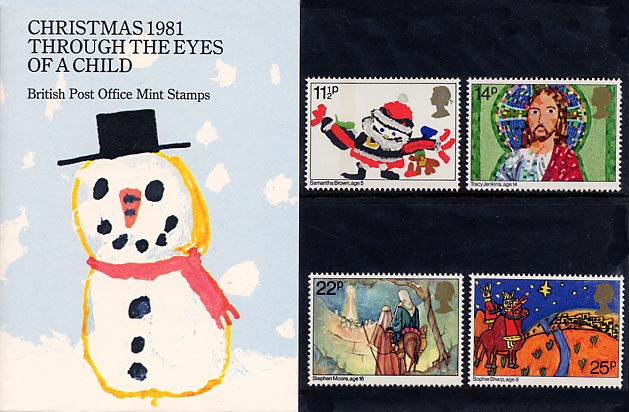1981 GB - PP 130 - Christmas 1981 GB - PP 130 - Christmas